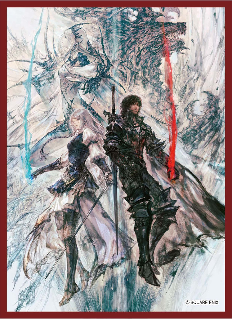 FINAL FANTASY CARD SLEEVES SERIES 3 FIERY HEART ICY RESOLVE 100CT