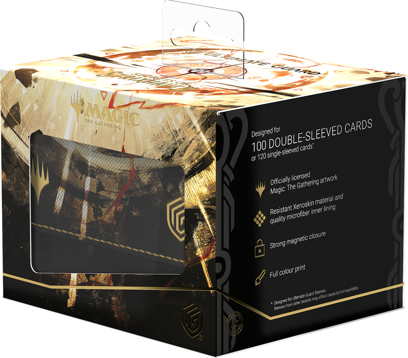 UG DECK CASE SIDEWINDER 100+ XENOSKIN MTG SECRETS OF STRIXHAVEN - WHITE MYTHIC 1 (ALT ART)