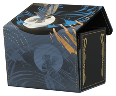UG DECK CASE SIDEWINDER 100+ XENOSKIN MTG SECRETS OF STRIXHAVEN - BLUE MYTHIC 1 (ALT ART)