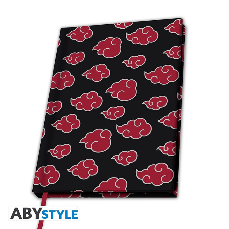 NARUTO SHIPPUDEN A5 NOTEBOOK AKATSUKI