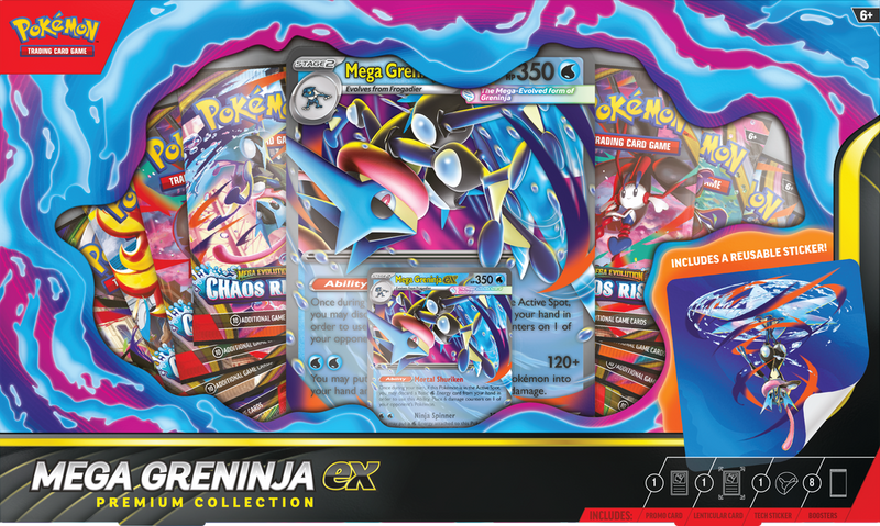 POKEMON MEGA GRENINJA EX PREMIUM COLLECTION * PRE ORDER *