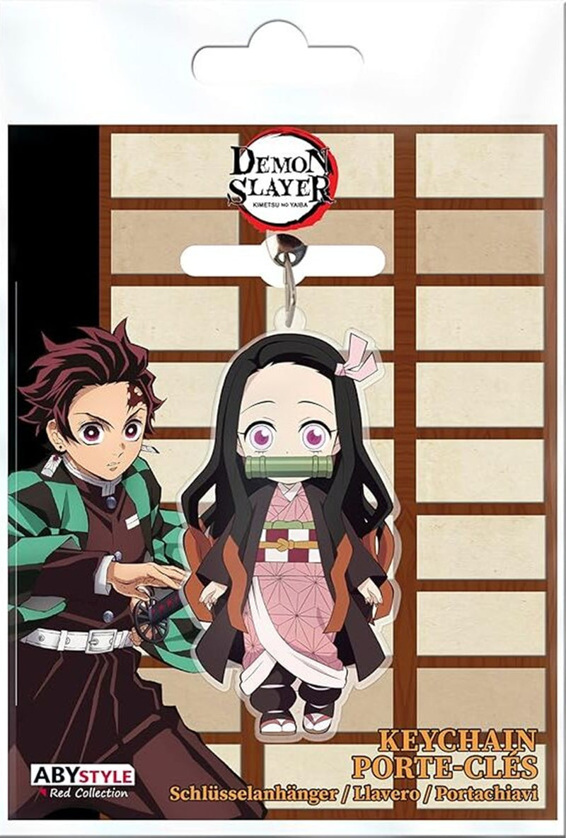 DEMON SLAYER ACRYL KEYCHAIN CHIBI NEZUKO