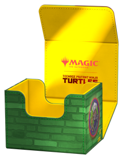 UG DECK CASE SIDEWINDER 100+ XENOSKIN MTG TEENAGE MUTANT NINJA TURTLES - FOREST *PREORDER*