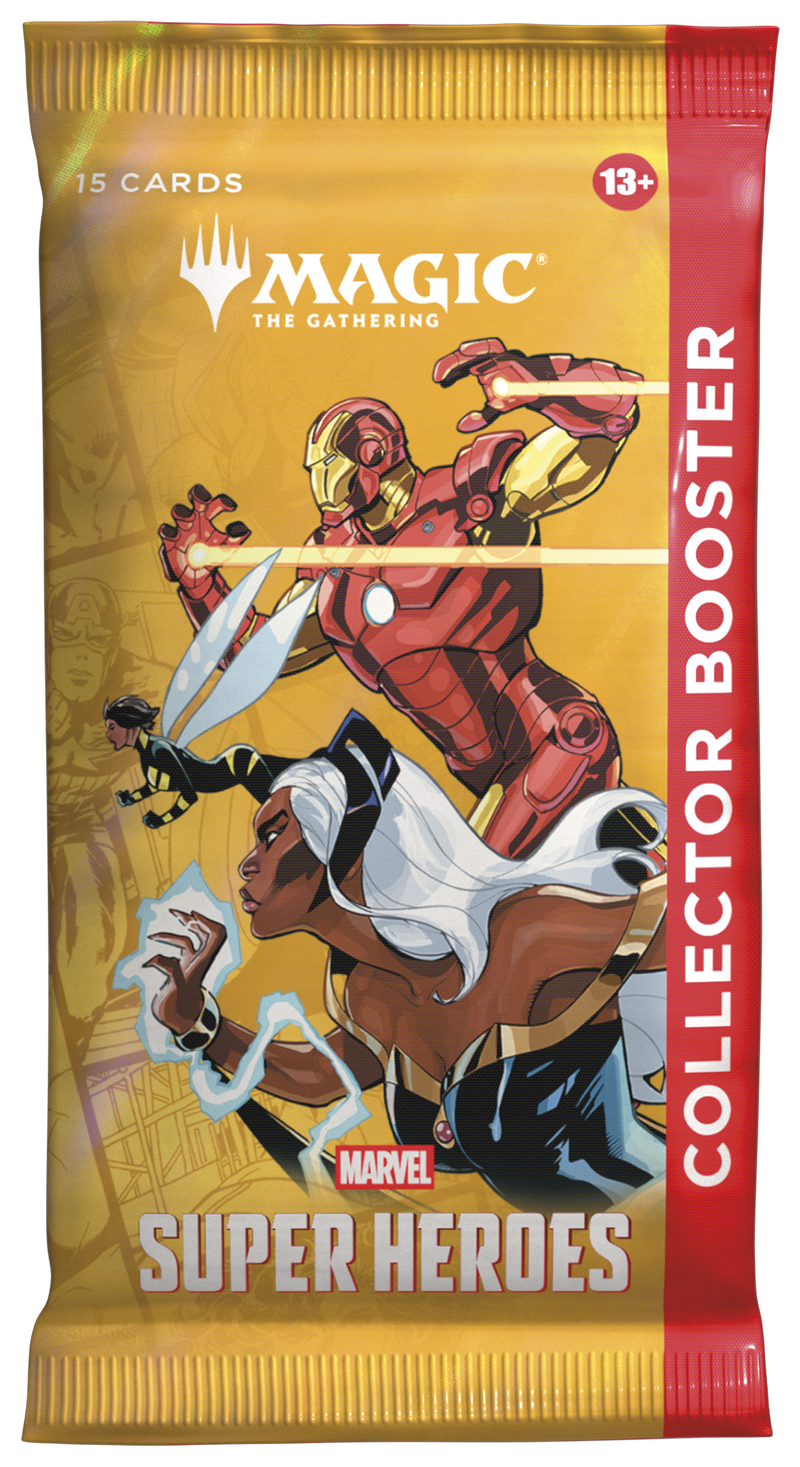 Marvel Super Heroes Collector Booster Pack - Magic The Gathering