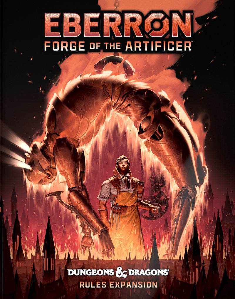 Eberron: Forge of the Artificer Alternate Art Hard Cover - Dungeons & Dragons Book
