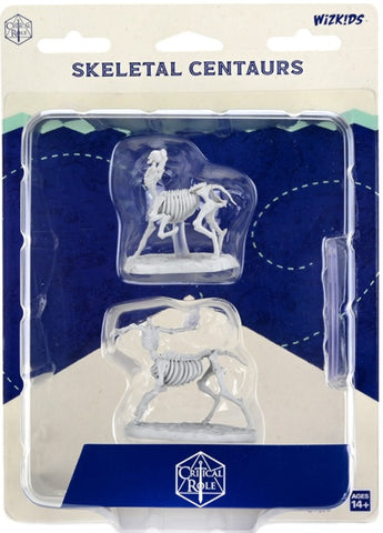 CR UNPAINTED MINIS WV2 SKELETAL CENTAURS