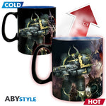 WARHAMMER 40K MUG HEAT CHANGE ULTRAMARINE/LEGION