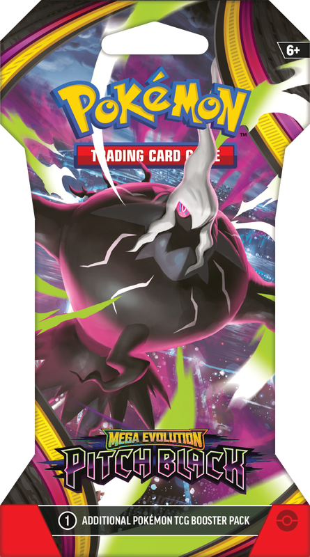 SLEEVED POKEMON ME05 PITCH BLACK PACK *PRE ORDER*