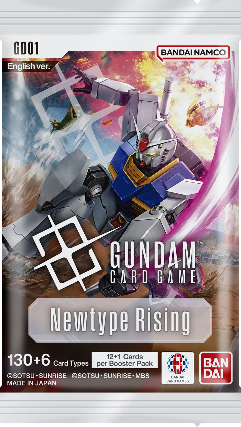 Gundam Card Game Booster Pack - GD01 Newtype Rising