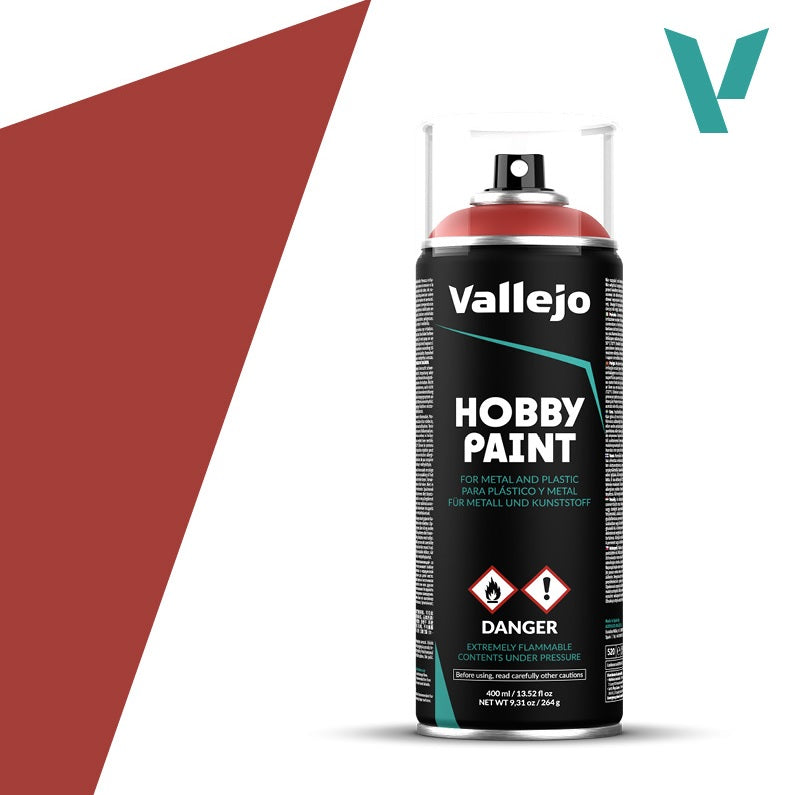 VALLEJO: AEROSOL SCARLET RED 400ML