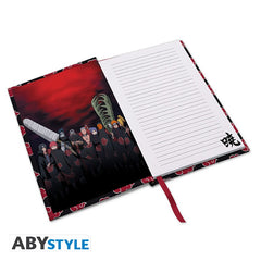 NARUTO SHIPPUDEN A5 NOTEBOOK AKATSUKI