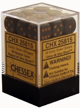 OPAQUE 36D6 DUSTY GREEN/COPPER 12MM