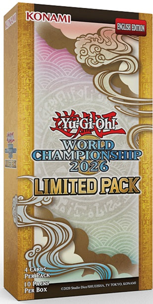 2026 World Championship Limited Pack Box - Yu-Gi-Oh!