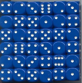 OPAQUE 36D6 BLUE/WHITE 12MM