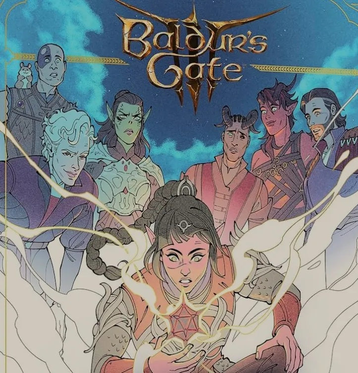 DUNGEONS AND DRAGONS: THE OFFICIAL BALDUR'S GATE 3 COLORING BOOK