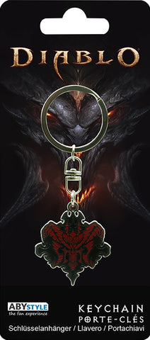 Diablo Logo Keychain Acrylic