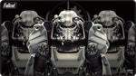 UP PLAYMAT MTG FALLOUT BROTHERHOOD OF STEEL BETHESDA BLACK STITCH