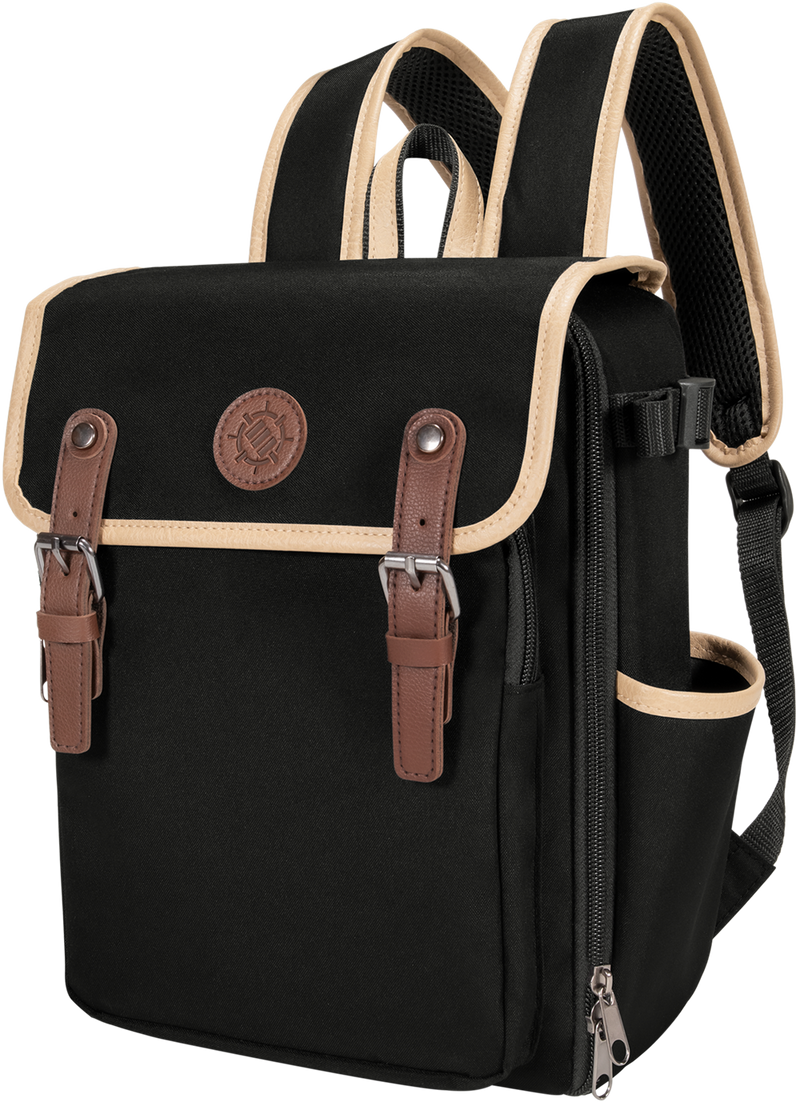 AP ENHANCE DESIGNER EDITION COMPACT TRADING CARD BACKPACK BLACK