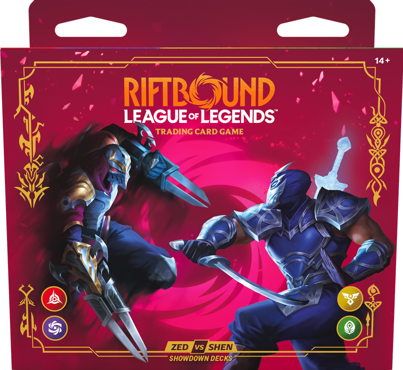 Riftbound Vendetta - League of Legends TCG - Zed vs Shen Showdown Decks