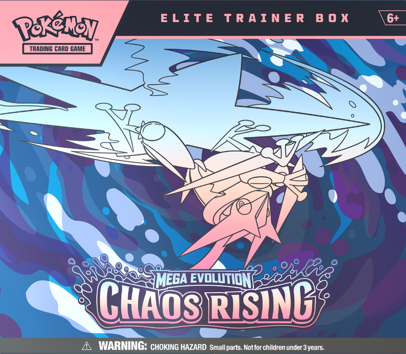 POKEMON ME04 CHAOS RISING ELITE TRAINER *PRE ORDER*