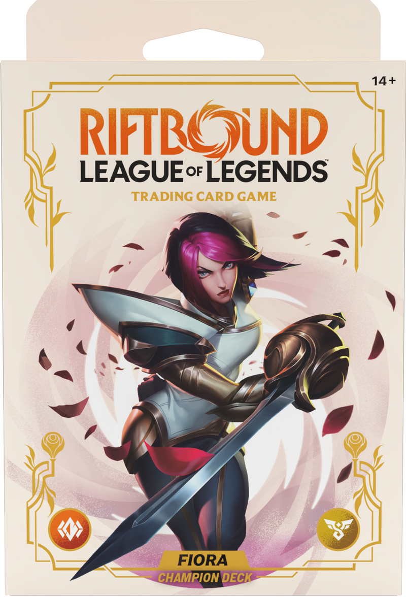 Riftbound Spiritforged - League of Legends TCG - Fiora Starter Deck