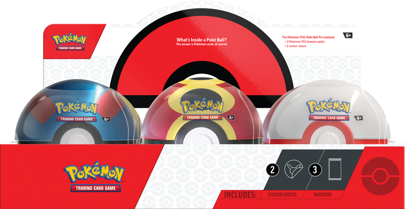 POKEMON POKE BALL TIN Q4 2024