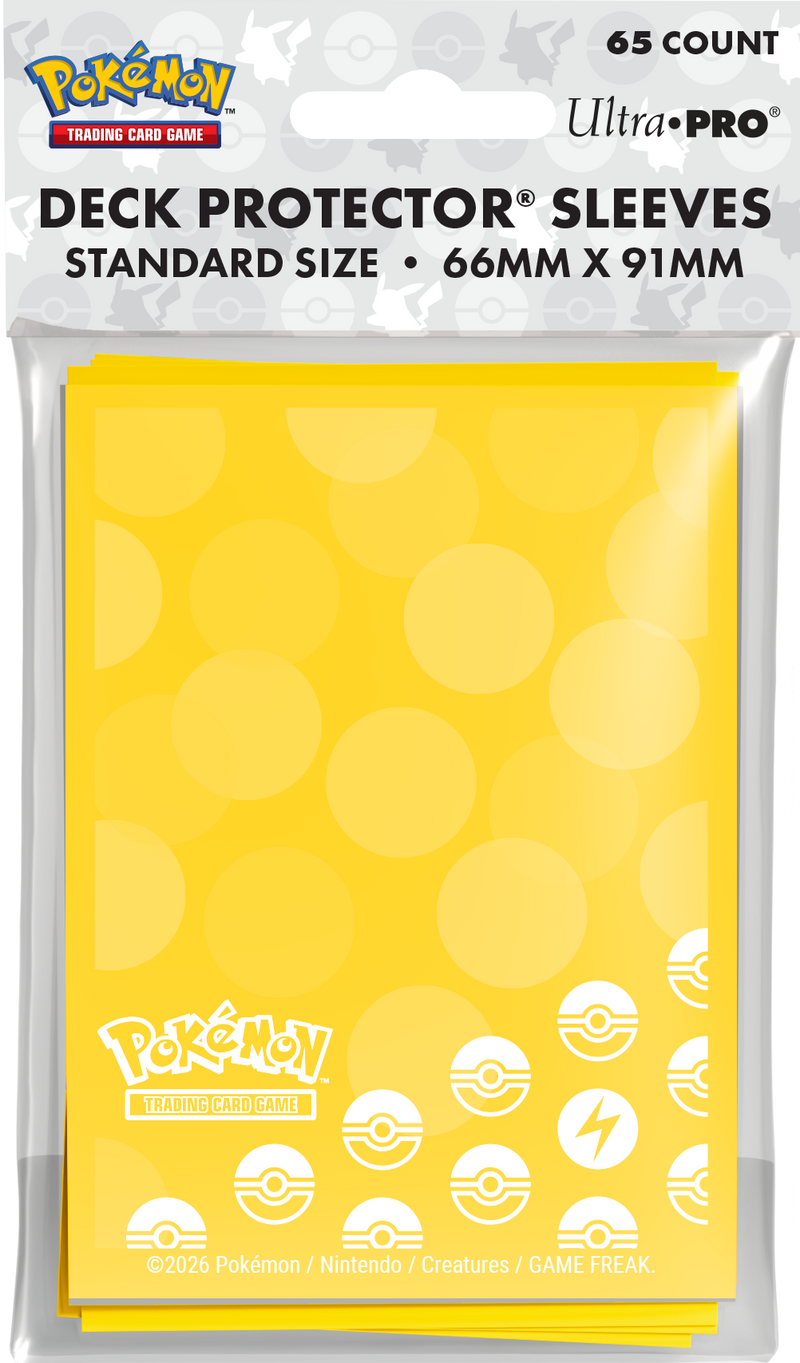 UP D-PRO POKEMON ENERGY LIGHTNING TYPE 65CT