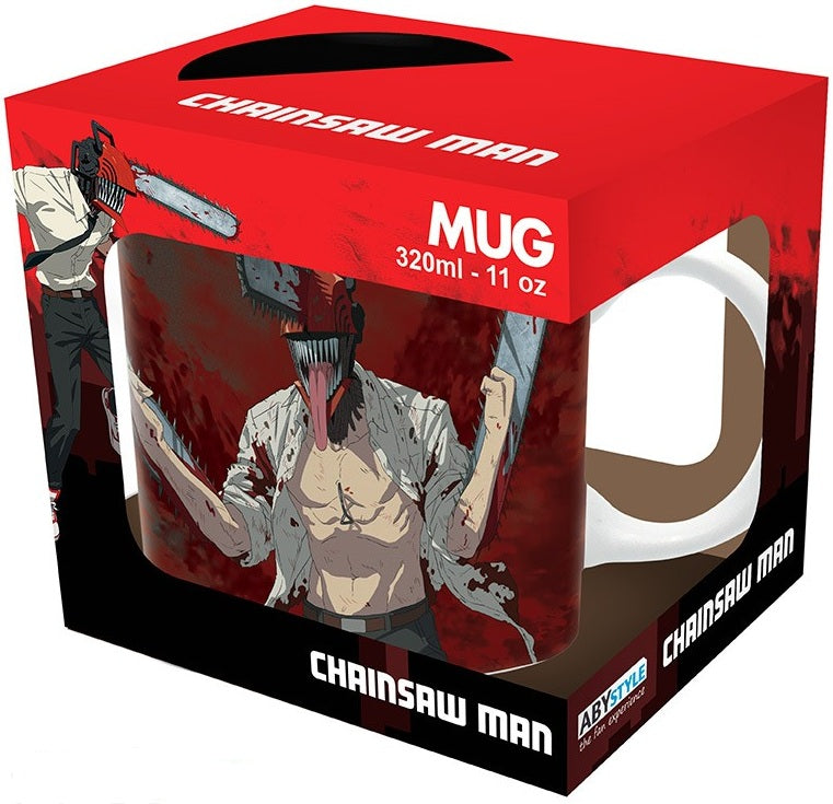 CHAINSAW MAN MUG 320ML CHAINSAW MAN SUBLI BOX