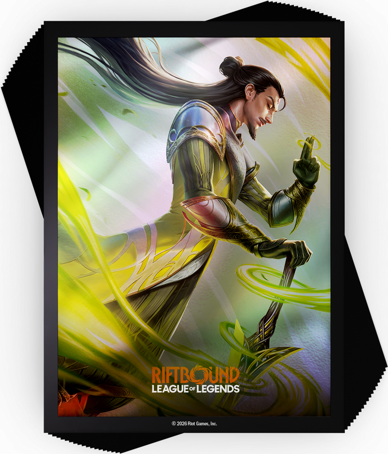 RIFTBOUND LEAGUE OF LEGENDS TCG UNLEASHED ART SLEEVES - MASTER YI