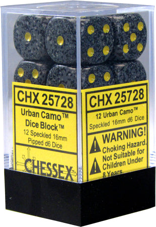 SPECKLED 12D6 URBAN CAMO 16MM