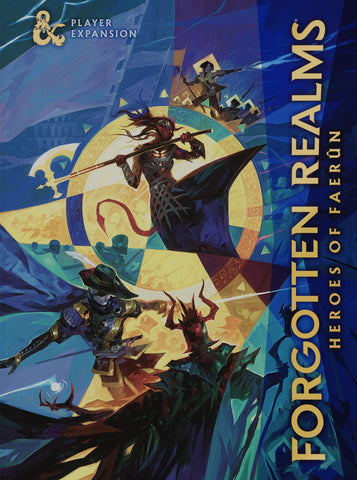 Forgotten Realms Heroes of Faerun Alternate Art Hard Cover - Dungeons & Dragons Book