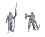 Unpainted Minis Wave 23 Roadwardens Male & Female