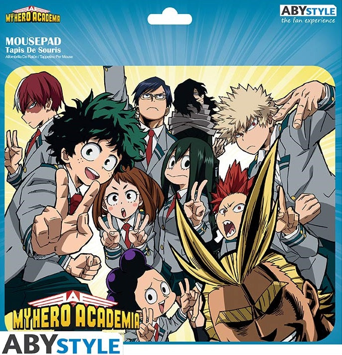 MY HERO ACADEMIA FLEXIBLE MOUSEPAD CLASS