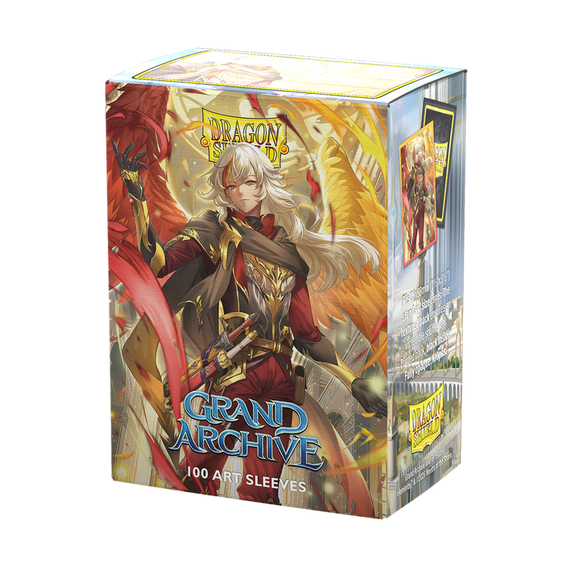 DRAGON SHIELD SLEEVES GRAND ARCHIVE AZRAEL, ARCHANGEL OF MATERIA 100CT