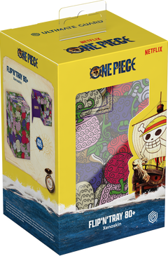 UG FLIP N TRAY DECK CASE XENOSKIN 80+ ONE PIECE - DEVIL FRUITS PATTERN