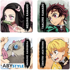 DEMON SLAYER SLAYERS 4 PIECE COASTER SET