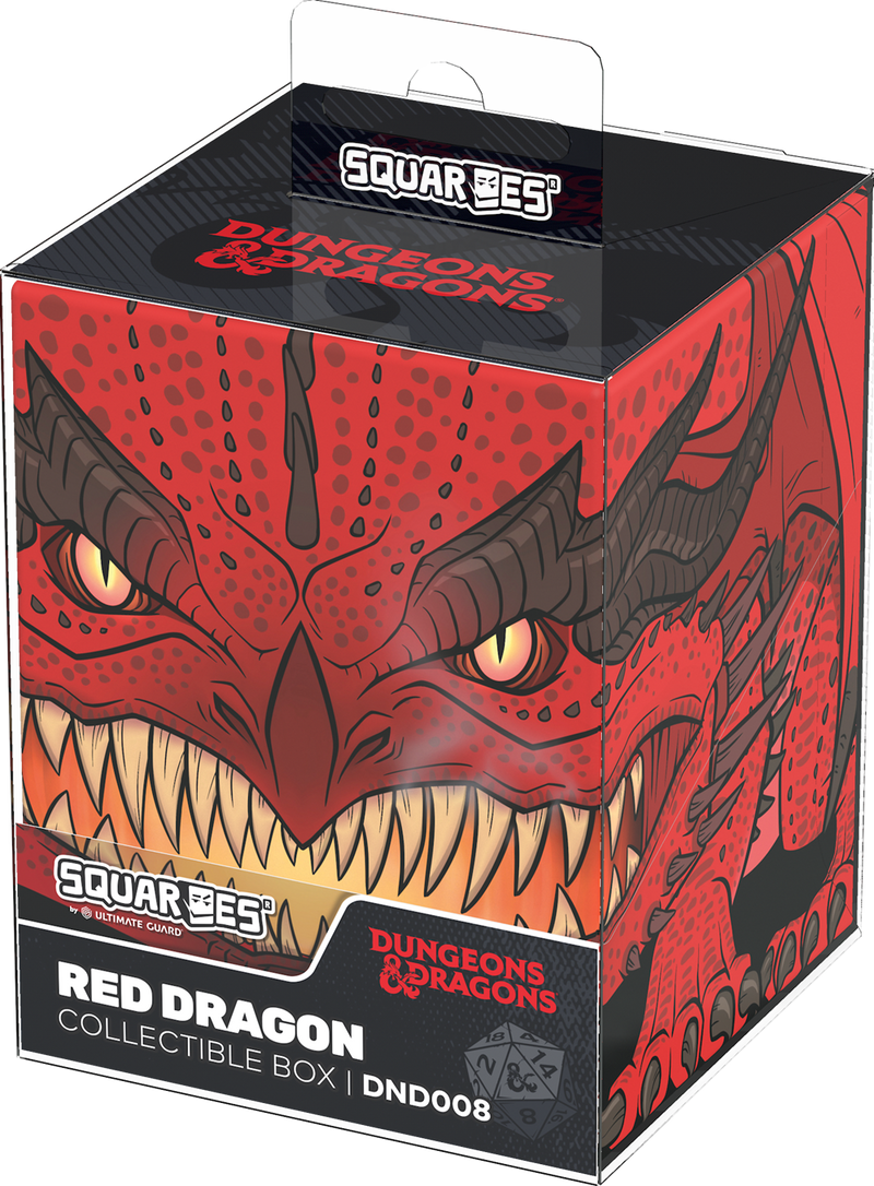 SQUAROES DUNGEONS AND DRAGONS WV1 RED DRAGON