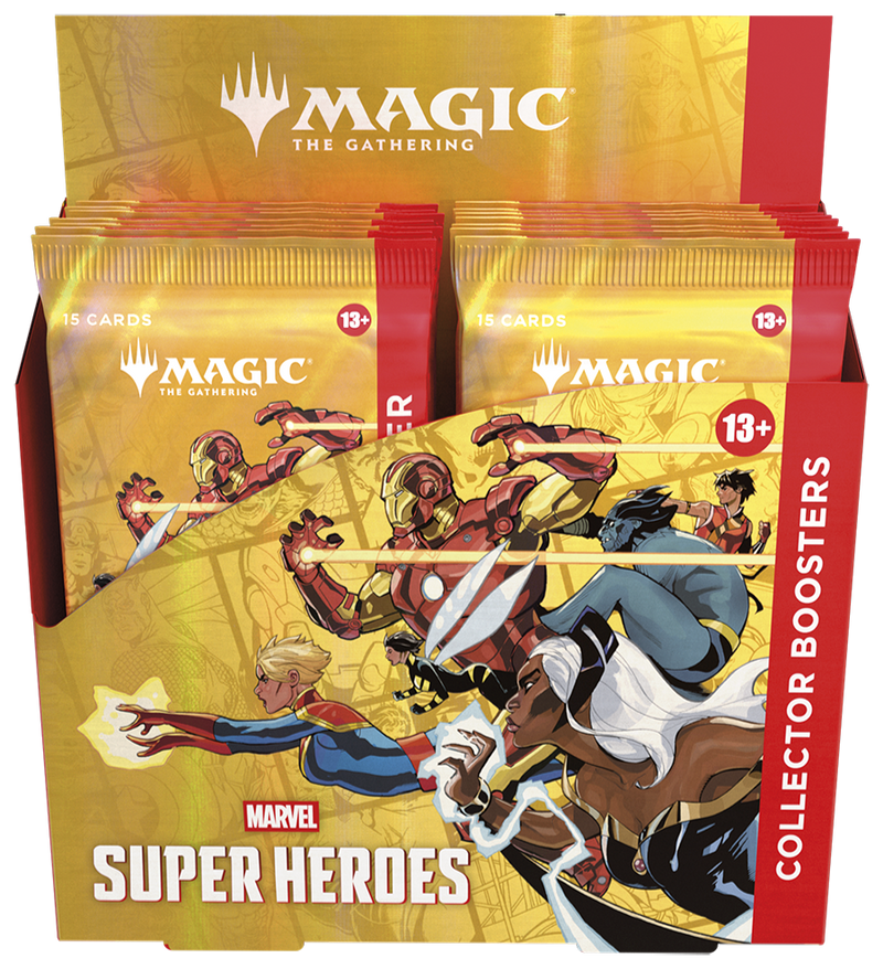 Marvel Super Heroes Collector Booster Box - Magic The Gathering