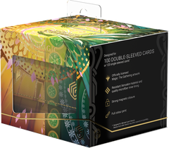 UG DECK CASE SIDEWINDER 100+ XENOSKIN MTG SECRETS OF STRIXHAVEN - GREEN RARE (ALTERNATE ART)