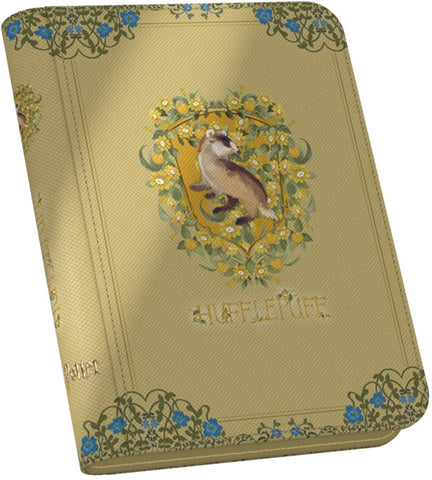 UG ZIPFOLIO 160+ XENOSKIN HARRY POTTER 4 HOUSES HUFFLEPUFF