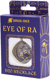 Eye of Ra D20 Necklace - Sirius Dice