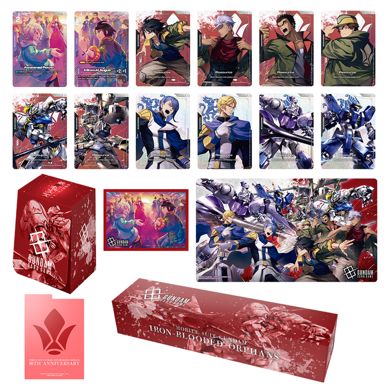 Gundam Card Game Premium Accessory Set - Iron Blooded Orphans