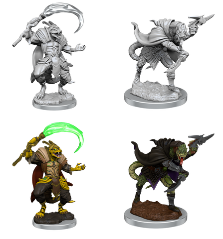 PF Unpainted Minis Wave 17 Serpentfolk