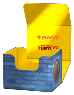UG DECK CASE SIDEWINDER 100+ XENOSKIN MTG TEENAGE MUTANT NINJA TURTLES - ISLAND