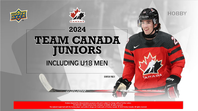2024 Team Canada Juniors Hobby Box - Upper Deck
