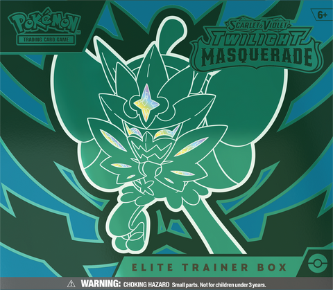 Twilight Masquerade Scarlet & Violet Elite Trainer Box - Pokemon TCG (Pre-Order)