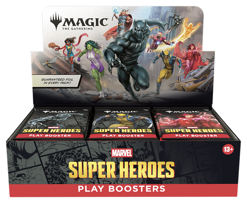 Marvel Super Heroes Play Booster Box - Magic The Gathering