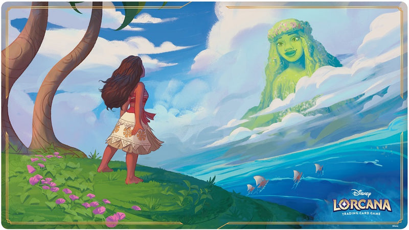 DISNEY LORCANA PLAYMAT SET 3 MAT A MOANA