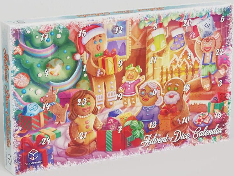 Q-WORKSHOP ADVENT DICE CALENDAR 2025