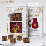 HARRY POTTER GRYFFINDOR DICE AND POUCH